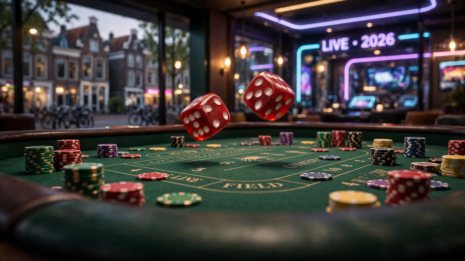 Craps online casino: spelregels en inzetten
