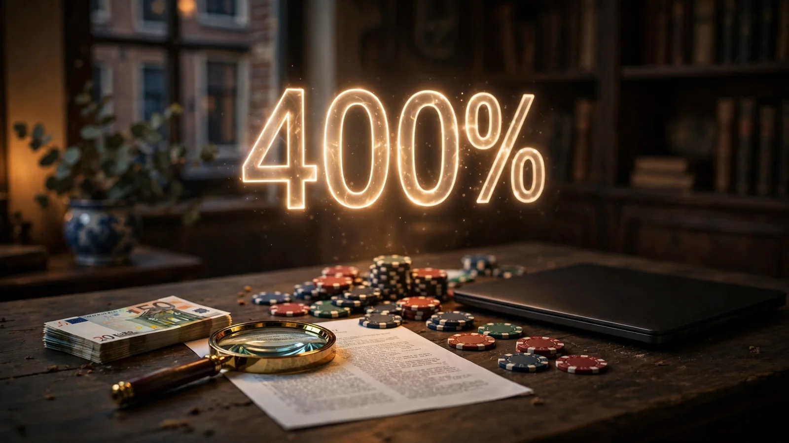 Online casino met 400% bonus: zo werkt de aanbieding